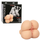 CalExotics® Stroke It Double Fuck - Ivoire image 3