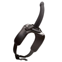 CalExotics® Onyxxx Thigh Strap with Silicone Probe – Black