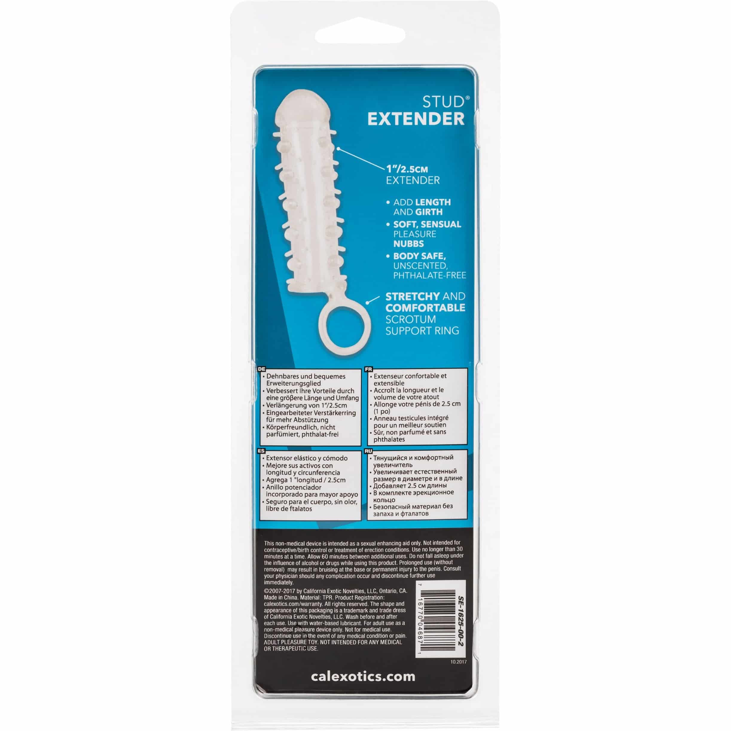 CalExotics® Stud Extender avec bague de support image 4