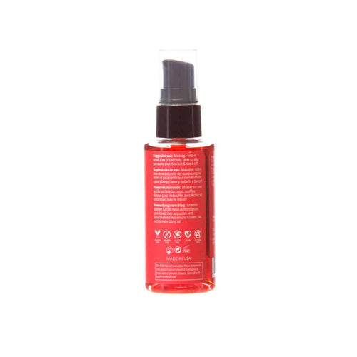 Sensuva Sizzle Lips Warming Gel comestible Fraise 2 oz. image 0