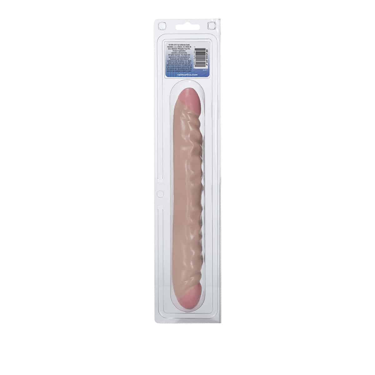CalExotics® Ivory Duo – Dong à double extrémité veiné image 4