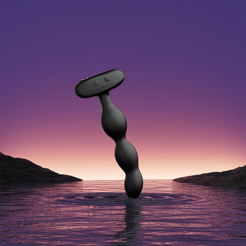 Lovense Ridge Vibrant &amp; Rotation Perles anales - Noir image 1