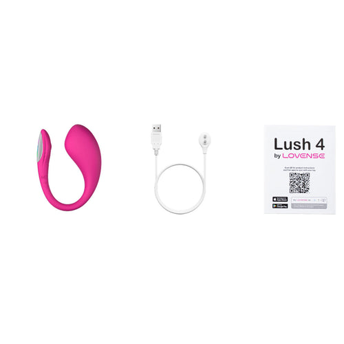 Vibrateur de télécommande Lovense Lush 4 - Rose image 4