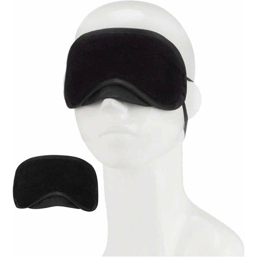 Lux Fetish Peekaboo Bondage Love Masque – Noir image 0