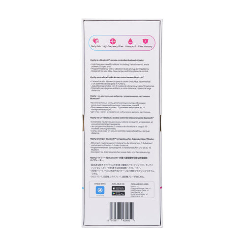 Lovense – Hyphy – Vibrateur à double extrémité à télécommande Bluetooth image 5