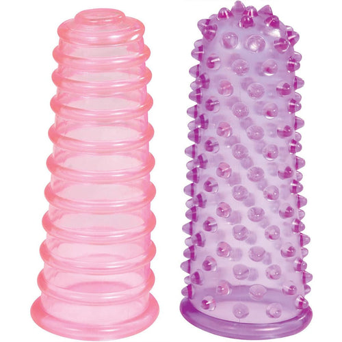 Manches de doigts de lustre Kinx - rose et violet image 0