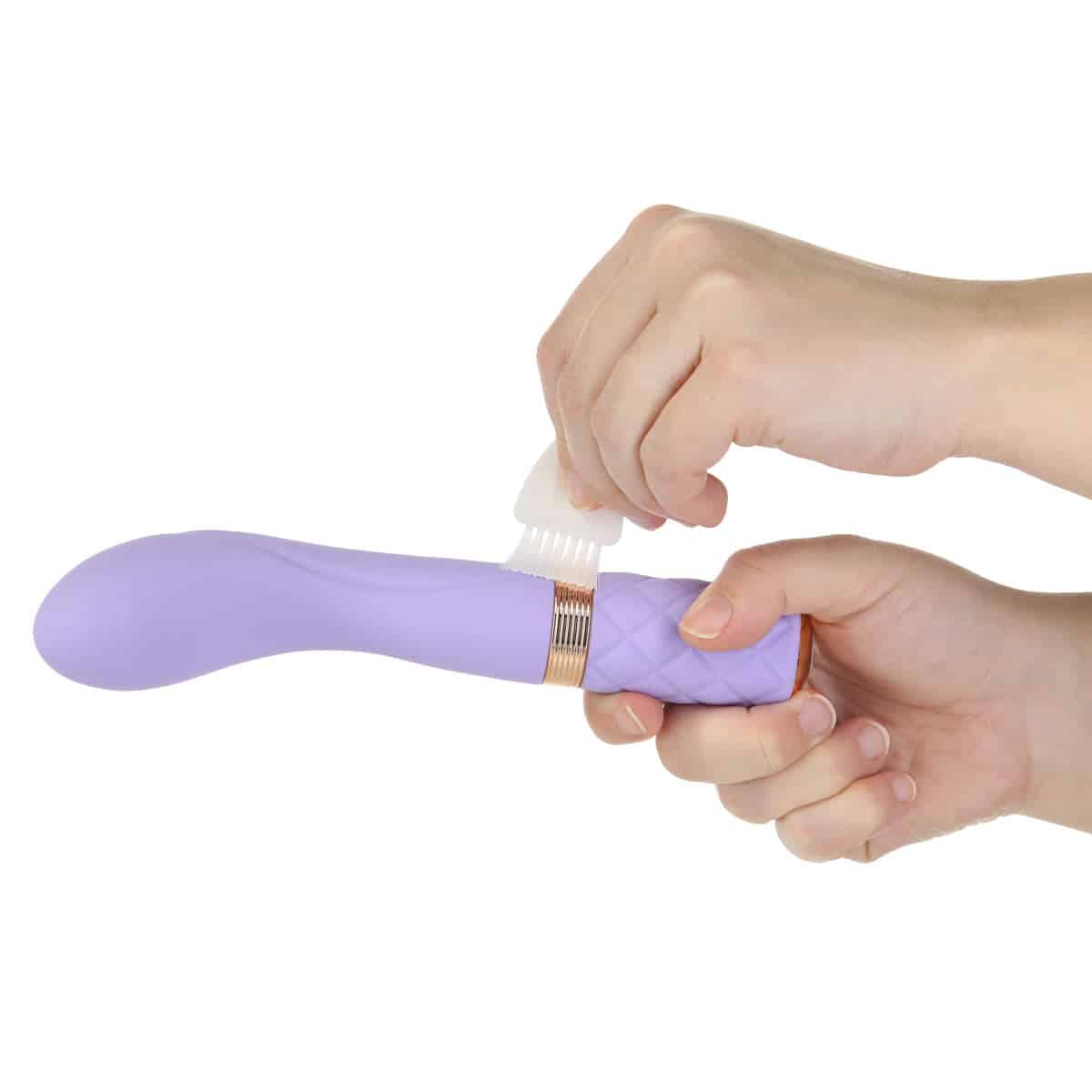 Oreiller Talk - Special Edition Sassy - Luxurious G-Spot Massager - Rechargeable - Purple image 4