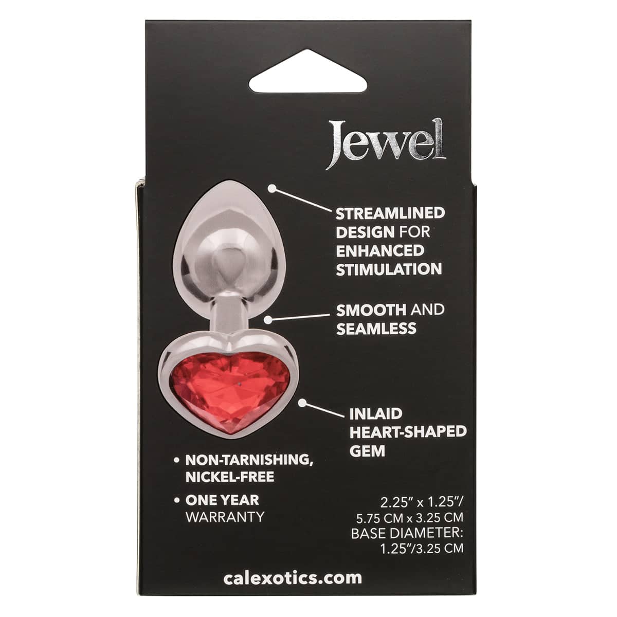 CaleXOtics Petit bijou Grande prise de coeur rubis - Ruby image 4