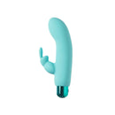 PowerBullet - Alices Bunny – Bullet rechargeable avec Manche de lapin amovible – Teal image 2