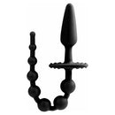 Namma Butt-On - Plug anal avec perles anales - Noir image 0