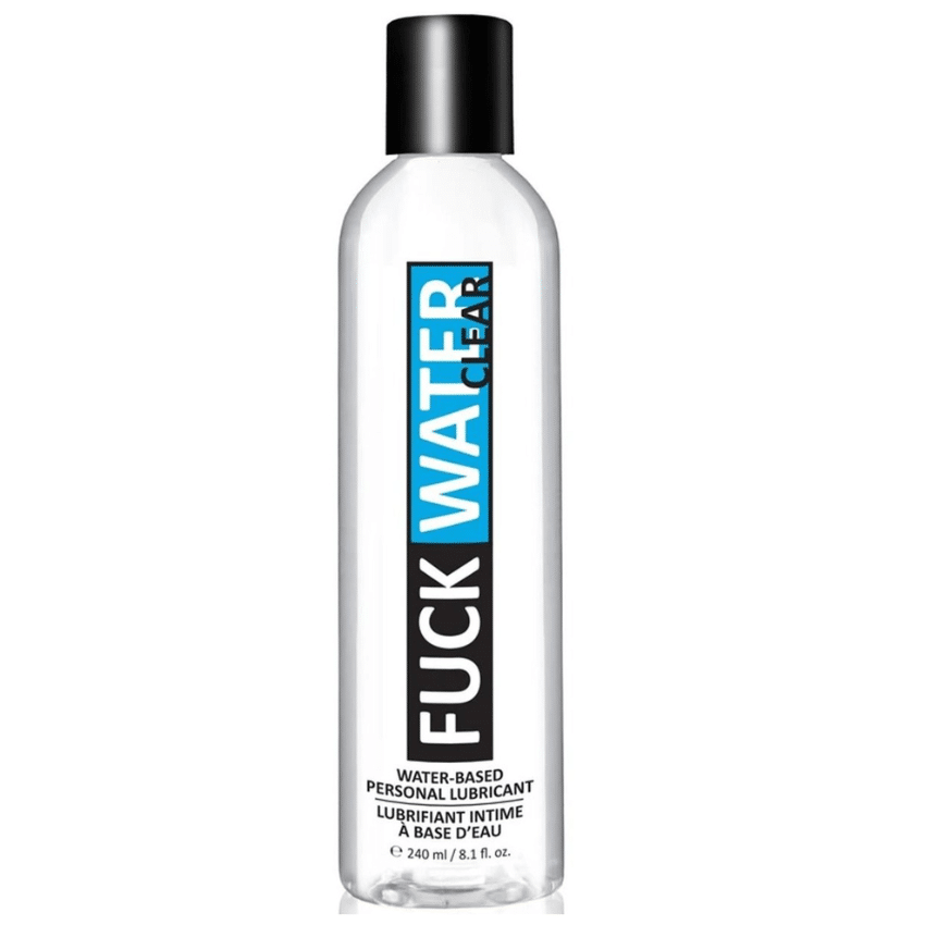 Eau de baise - Lubrifiant personnel à base d'eau claire - 8oz/240ml image 0