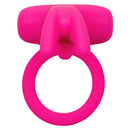 CalExotics® Triple Clit Flicker - Anneau de cock vibrant - Rose image 1