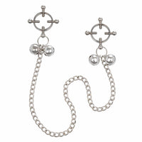 CalExotics® Nipple Grips – 4-Point Nipple Press with Bells