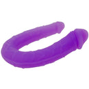 Sept Créations Silicone Double Mini Double Pénétration Dong - Violet image 2