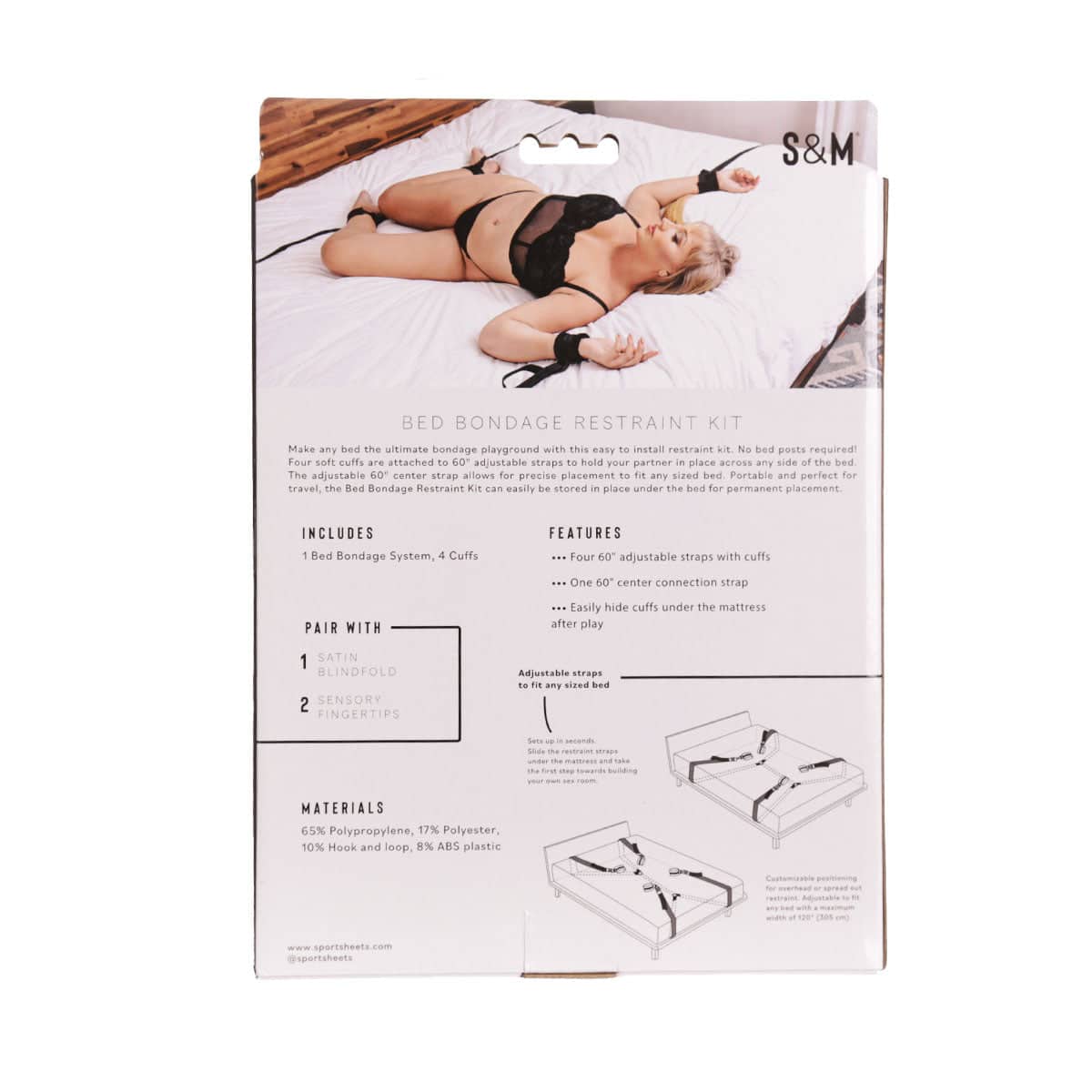 Feuilles de sport Sexe &amp; Détresse - Retenue de lit Kit image 2