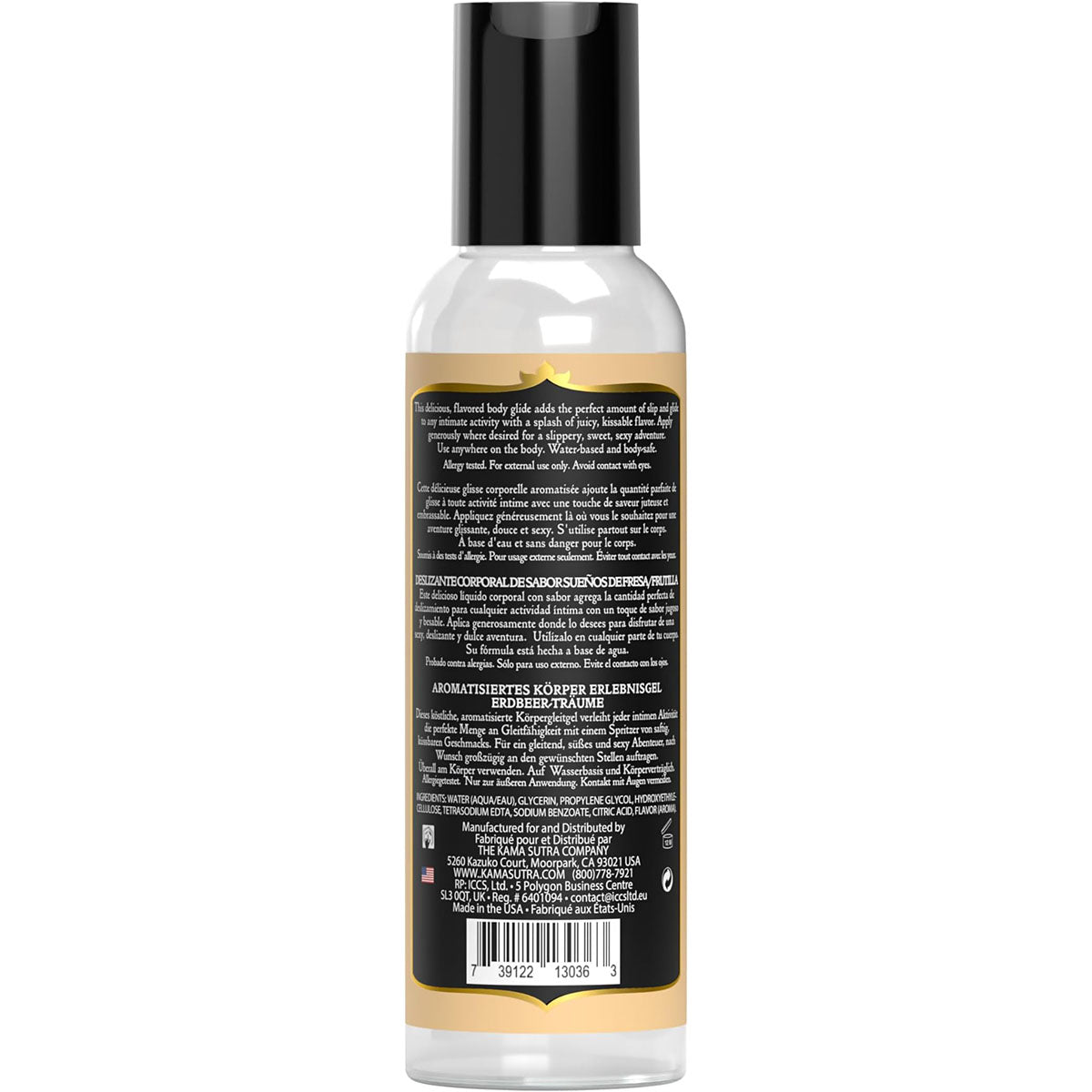 Kama Sutra – Nectar Divin – Glide corporelle aromatisée – Crème de vanille – 2 oz/59 ml image 0