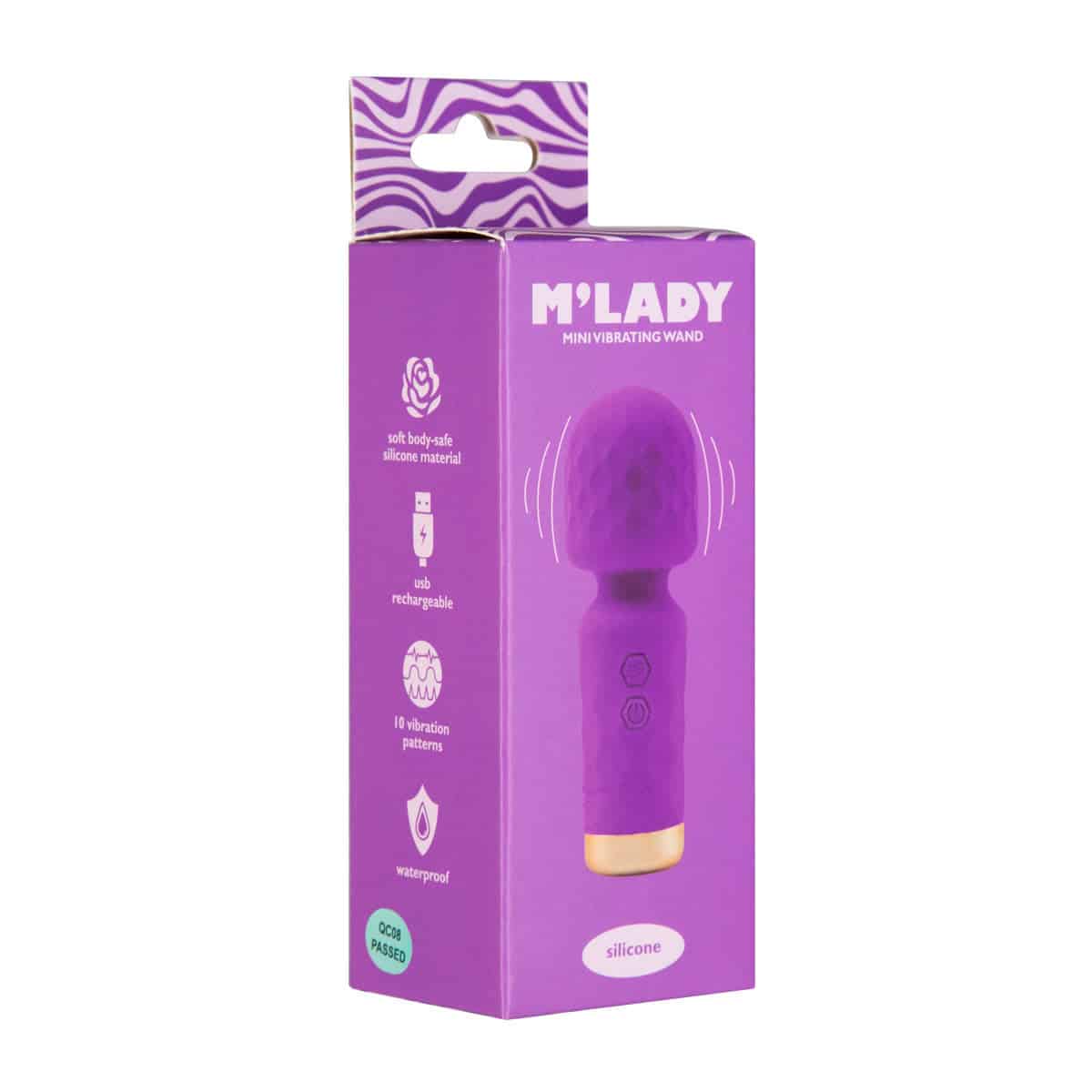 Lady – Mini baguette vibrante – violet image 4