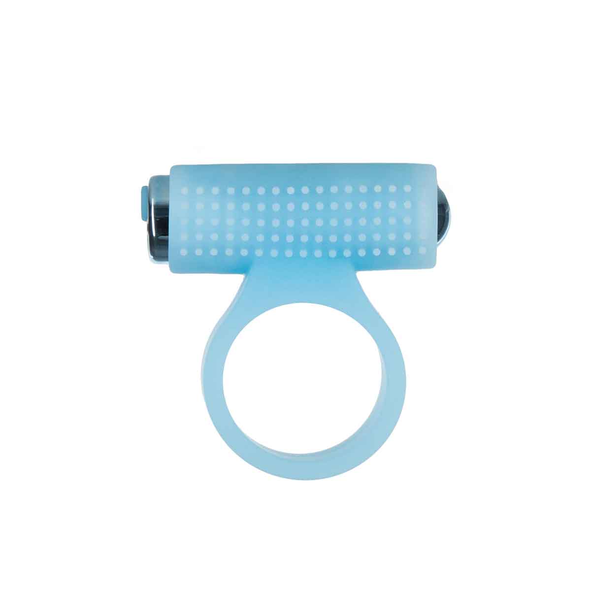 PowerBullet – Anneau cosmique – Anneau vibrant de cock – Bleu foncé image 1