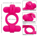 CalExotics® Silicone rechargeable Lapin de roche – rose image 1