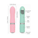 Oreiller Talk Flirty - Mini masseur - Teal image 4