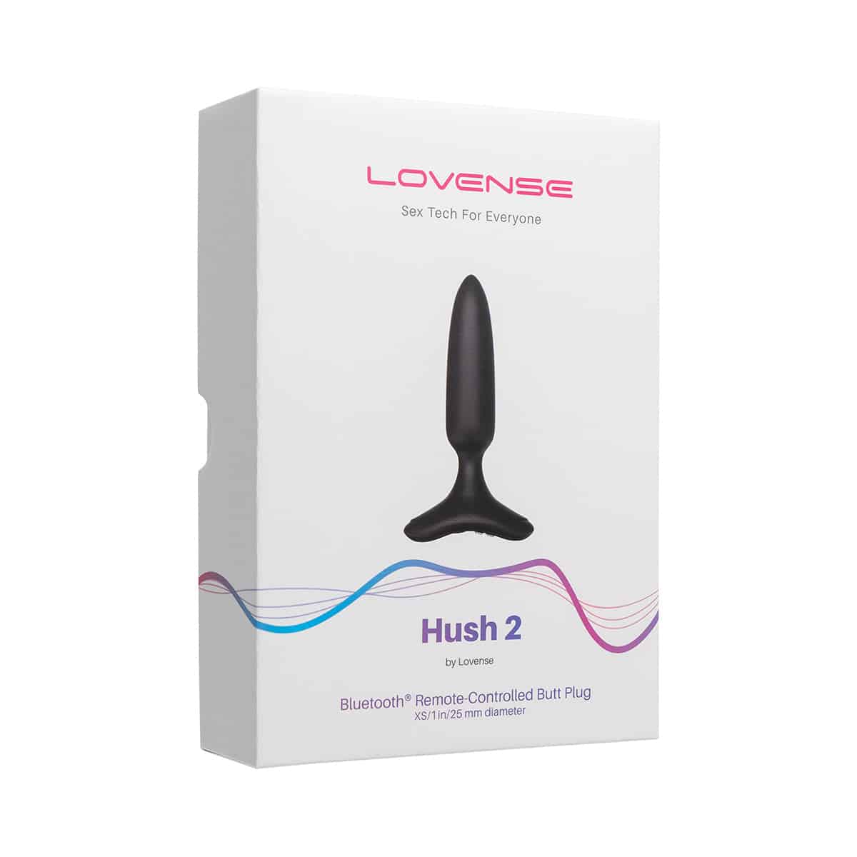 Lovense Hush 2 Vibrant prise télécommandée – Noir image 0