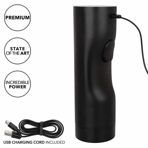 CalExotics® Bionic Vibro-Stroker avec oscillation et aspiration image 3