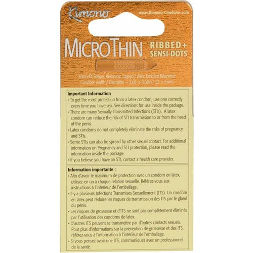 Kimono® Micro Condom latex lubrifié – 3 packs image 0