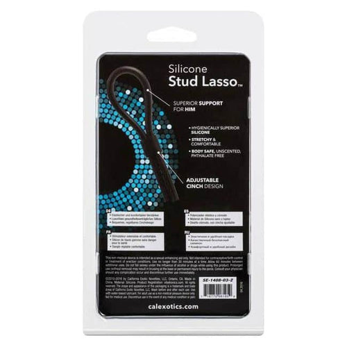 CalExotics® Silicone Stud Lasso - Noir image 3