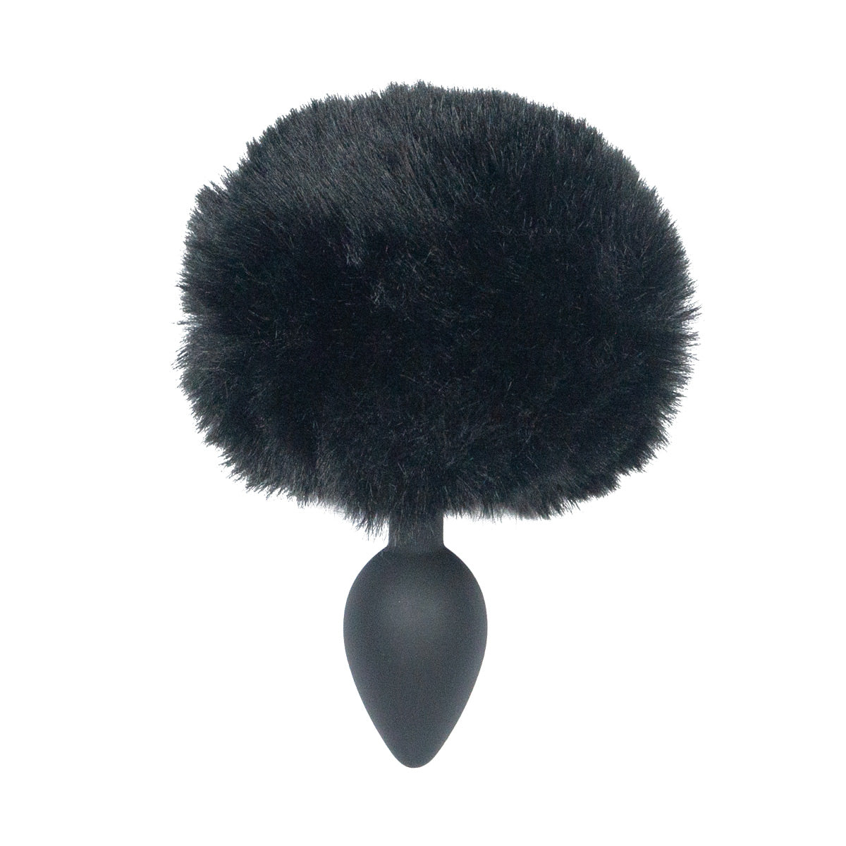 Punition - Bunny Tail Plug anal silicone - Noir image 0