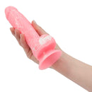 Pure Love® - Glow-In-The-Dark Dildo en silicone réaliste – 7,5 po – rose image 1