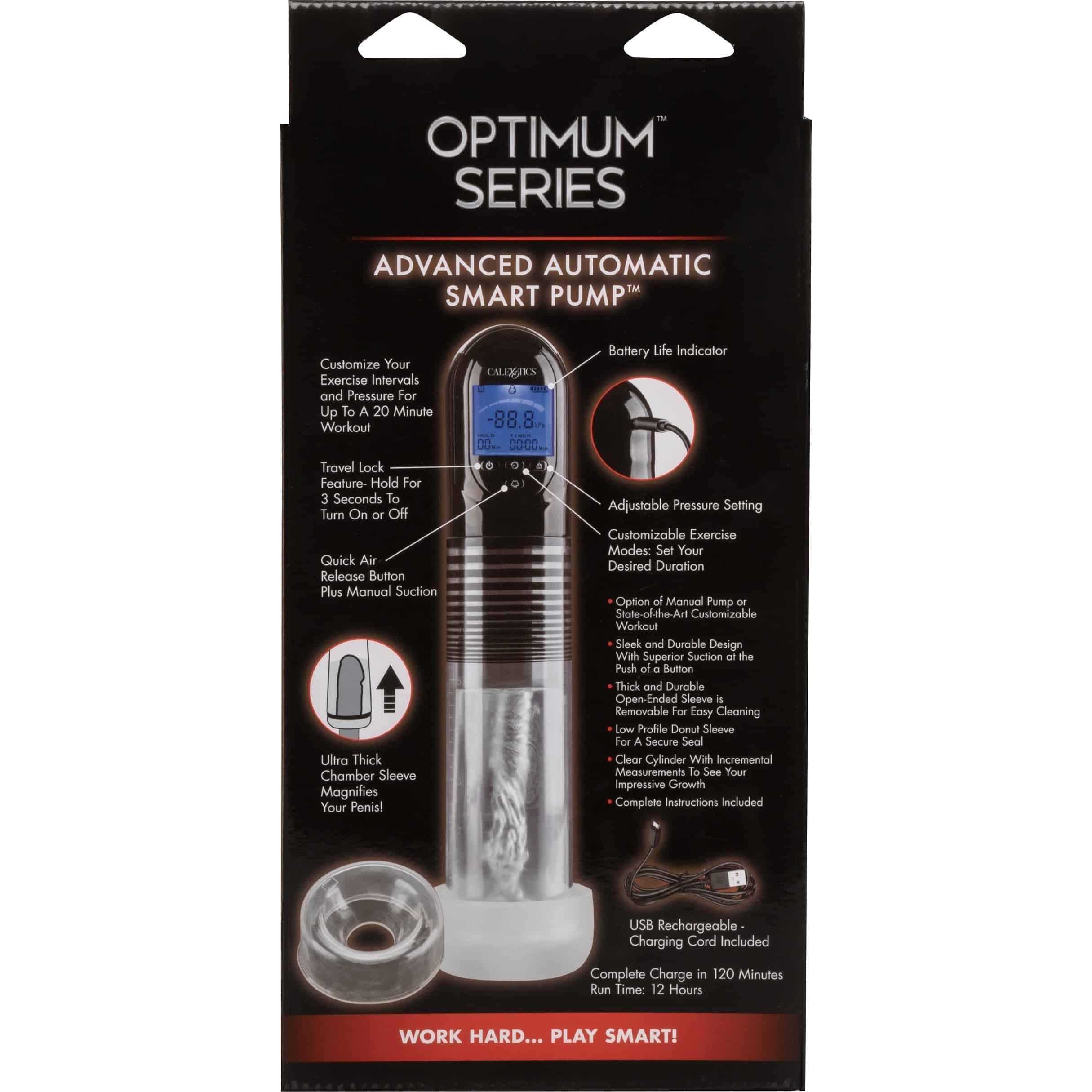 CalExotics® Optimum Series - Pompe à pénis intelligent automatique avancée image 5