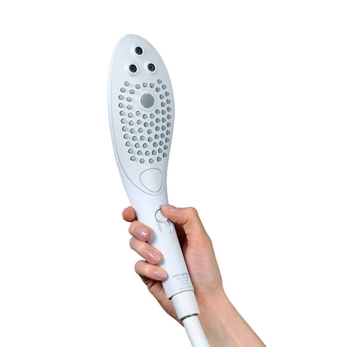 Womanizer® - Wave - Stimulateur clitoridien combiné tête de douche et eau - blanc image 1
