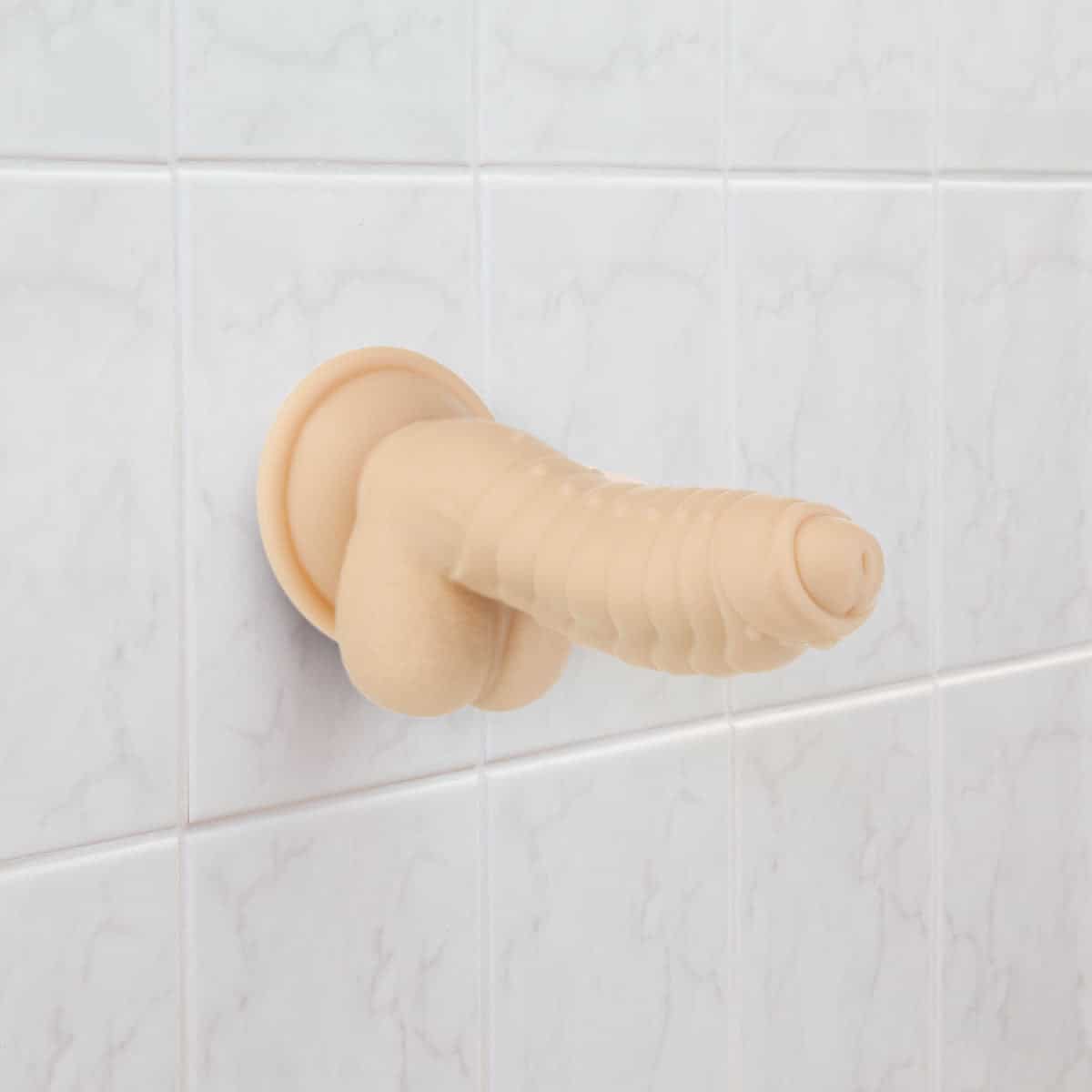 Pure Love® - Ben - Dildo avec boules – Beige image 4