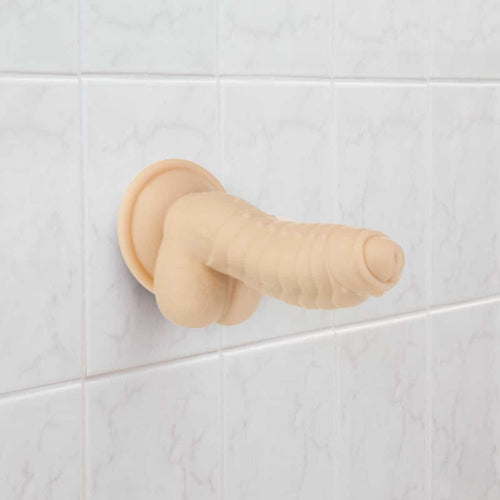 Pure Love® - Ben - Dildo avec boules – Beige image 4