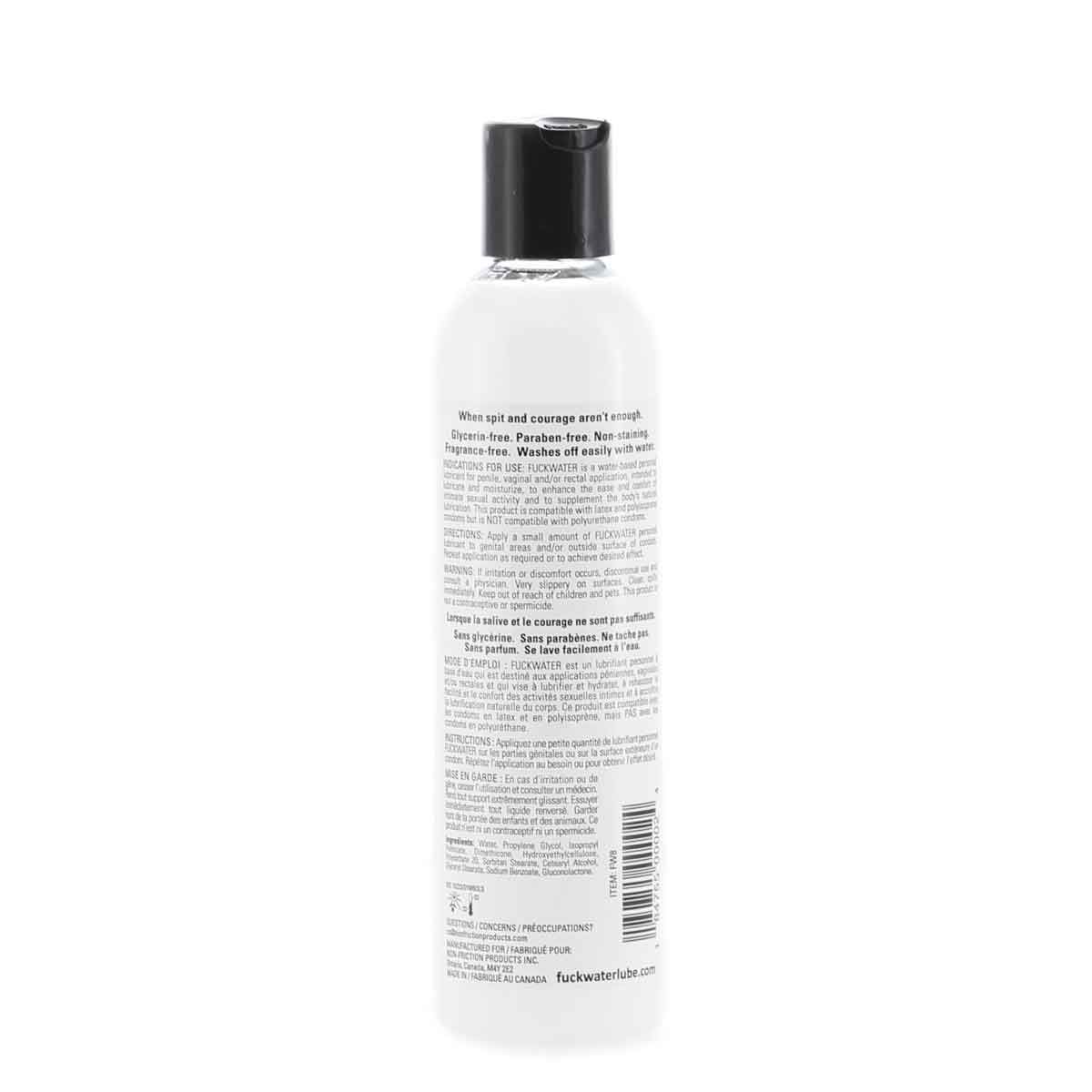 Eau de baise - Lubrifiant personnel à base d'eau blanche - 16oz/480ml image 0