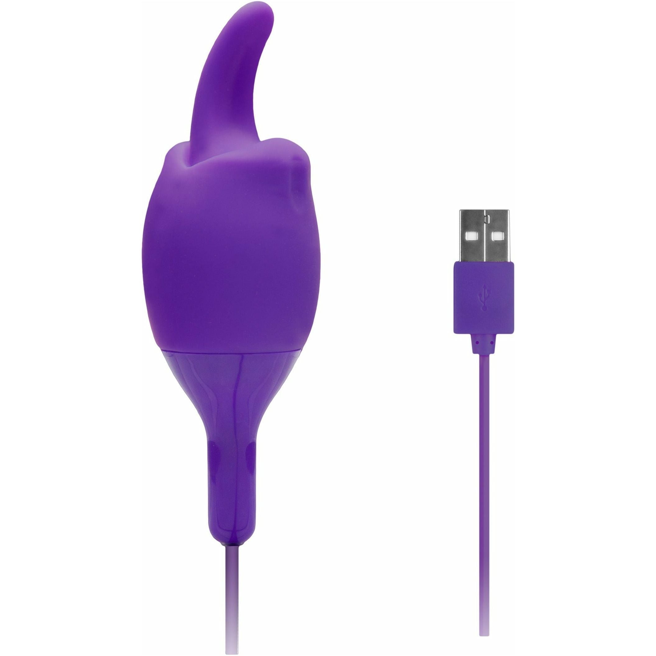 NMC Serre serré - Vibrateur de langue - Rechargeable - Violet image 0