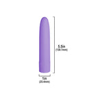 Eezy Pleezy – Vibrateur classique 5,5" – Violet image 3