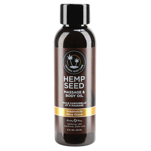 Massage et huile corporelle de chanvre terrestre - Dreamsicle - 60ml/2oz image 0