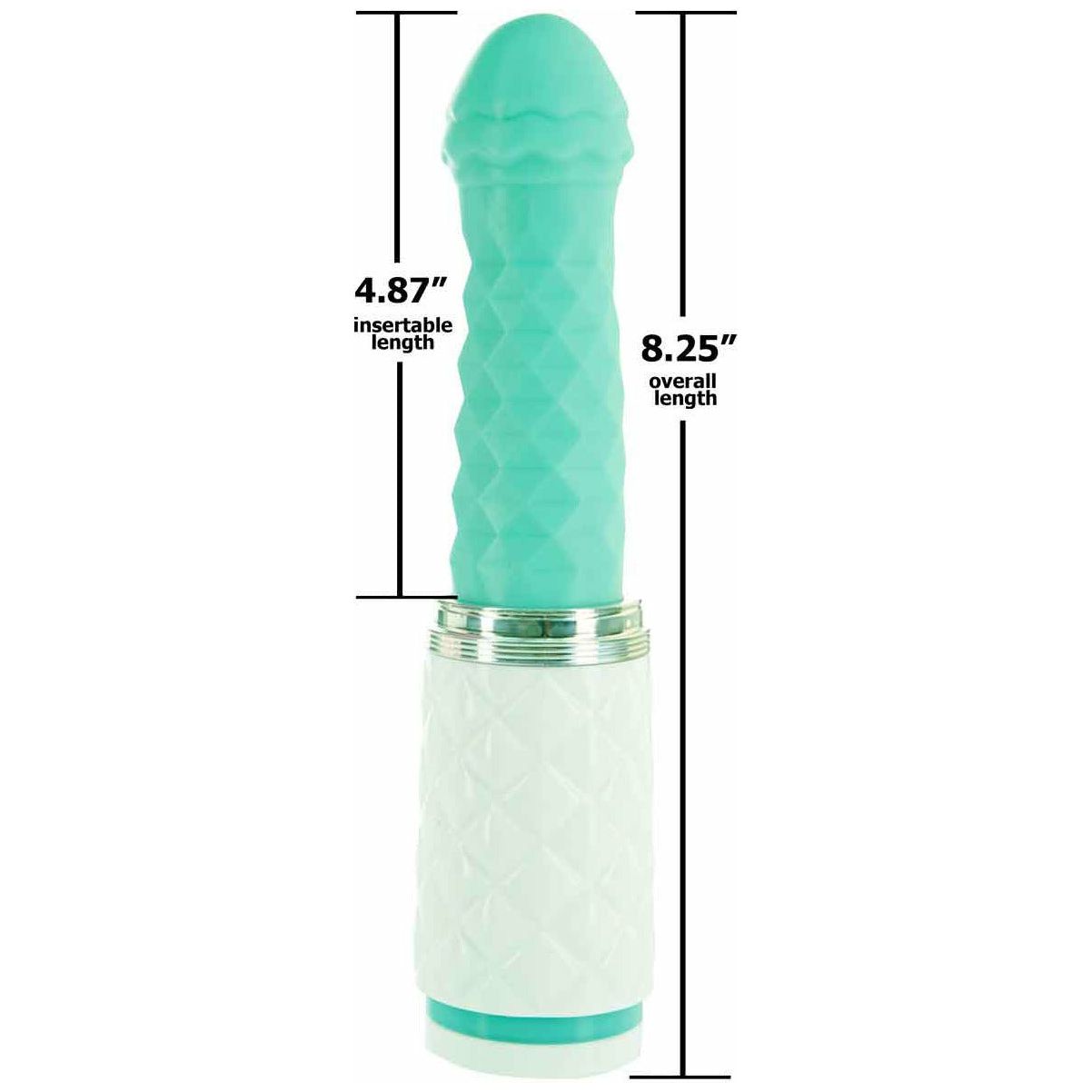 Pillow Talk Feisty - Vibrateur de poussée - Teal image 5