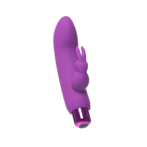 PowerBullet - Bunny d'Alice – Bullet rechargeable avec Manche de lapin amovible – Violet image 1