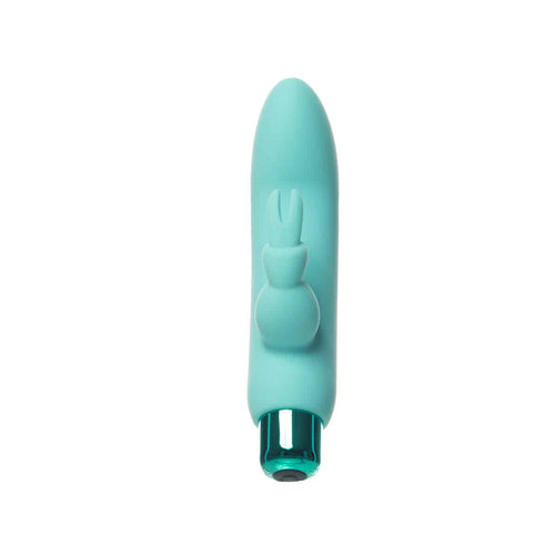PowerBullet - Alices Bunny – Bullet rechargeable avec Manche de lapin amovible – Teal image 3