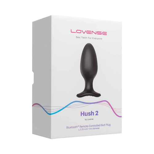 Lovense Hush 2 Vibrant prise télécommandée – 2,25 – Noir image 1
