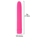 Pure Love® - 10 fonctions Classic 7 po. Vibrateur lisse – Rose image 2