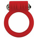 Tantus Silicone Anneau de coq vibrant - Rouge image 0