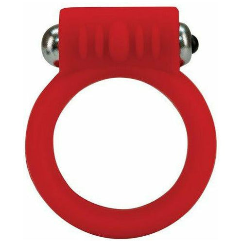 Tantus Silicone Anneau de coq vibrant - Rouge image 0