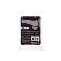 Excellent Power - Cock Ornament Two Silicone Cock Rings – Black