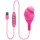 NMC Mains allumées - Vibrateur texturé - Rechargeable - Rose image 0