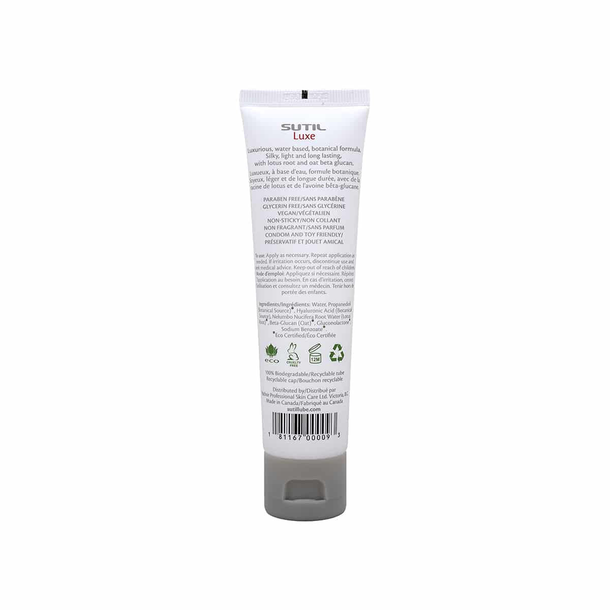 SUTIL Lubrifiant personnel à base d'eau – 2/4/8 oz. image 0