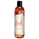 Glide de saveurs naturelles de la Terre intime - Fraises fraîches - 120ml/4oz image 0