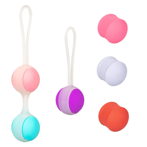 CalExotics® She-ology Interchangeable Ensemble de Kegel pondéré image 0